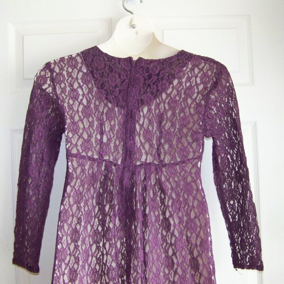 Dress By Choice California purple lace Dress - Picture 6 of 7